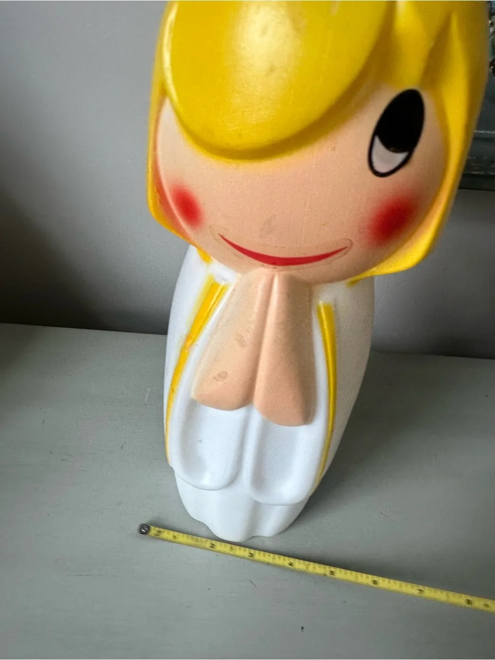 Vintage empire praying angel table top blow mold - Picture 7 of 7